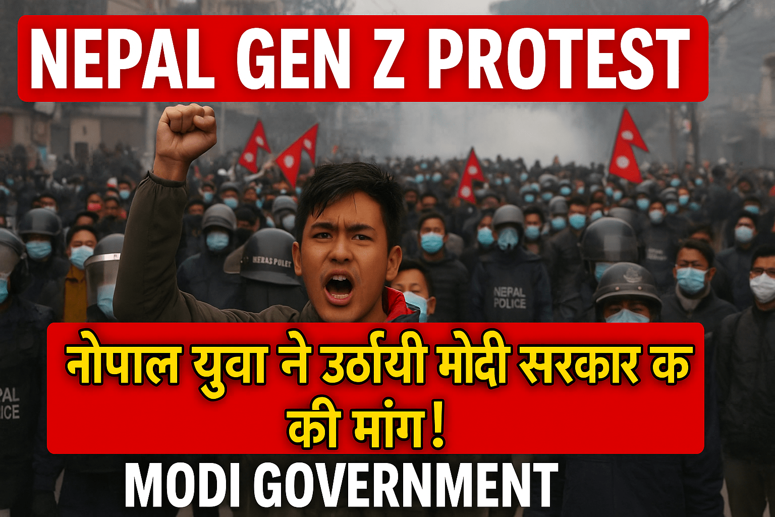 Nepal Gen Z Protest: नेपाल में युवा ने उठाई मोदी सरकार की मांग ! | Modi Government