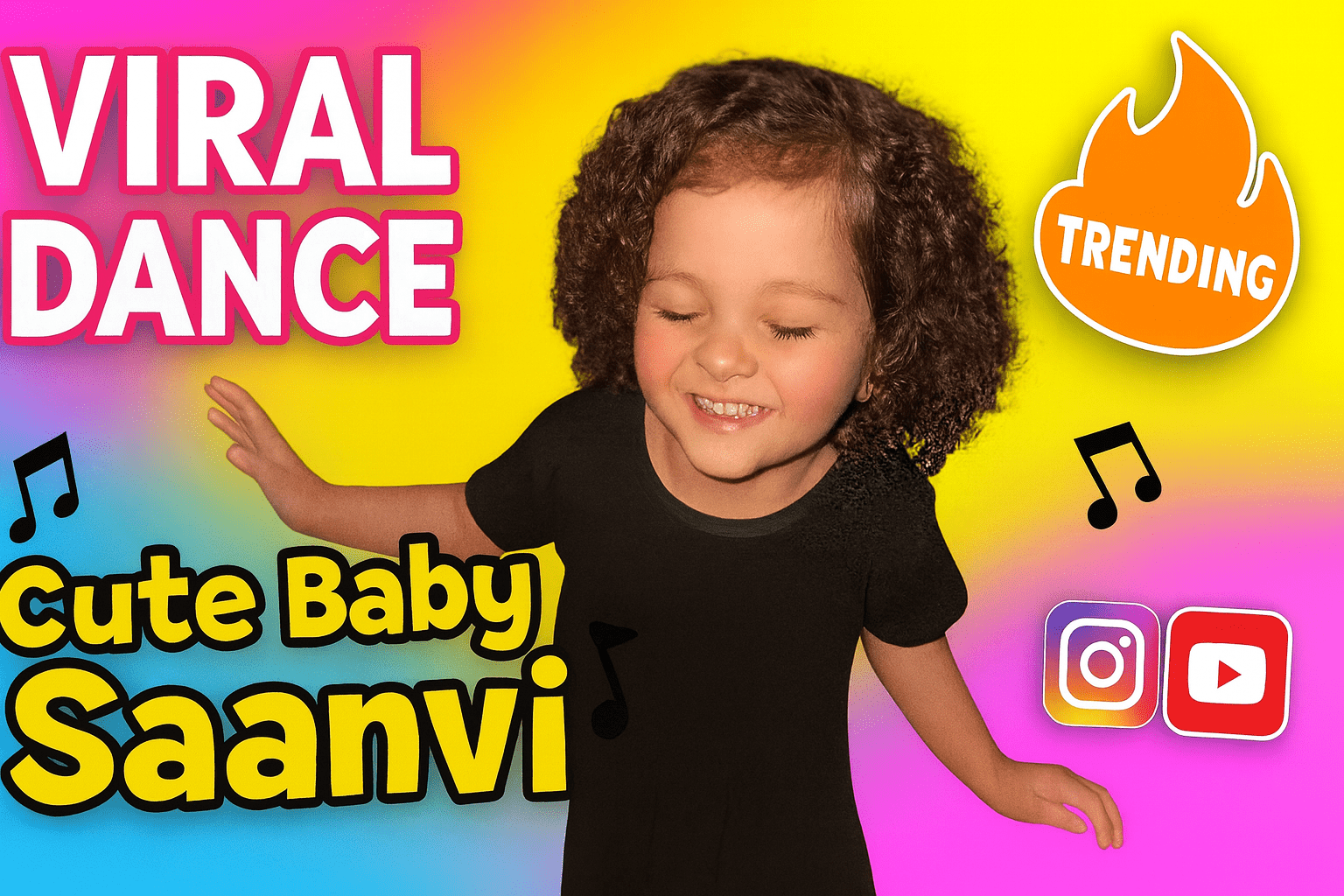 Saanvi Cuteness Girl 😍 | Viral Cute Baby Trending Dance Video